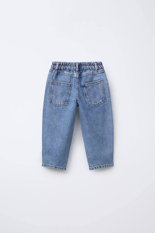 Çocuk Rahat Kesim Denim Pantolon Mavi