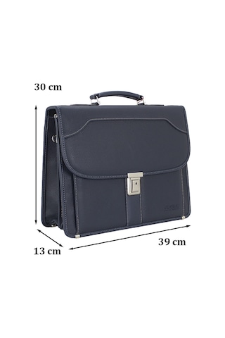 Los Angeles Polo Club Erkek Evrak Çantası 15,6 Laptop Bölmeli Lacivert
