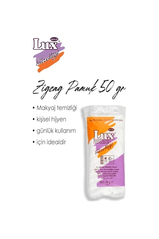 Lux Zigzag Pamuk 50gr. 7 Al 6 Öde Ve Rosıe