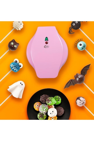 Bestron Kek Pop Makinesi,12'li Pişirme Kapasiteli, Yapışmaz Kaplama, 700w Mutfak Ekipmanları Pembe 189436730