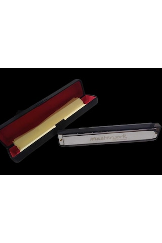 24 Delikli C ( DO ) Mızıka - Kutulu Temizleme Mendili Dahil - 24 Hole C Key With Case And Cloth-sgh-mstrdd