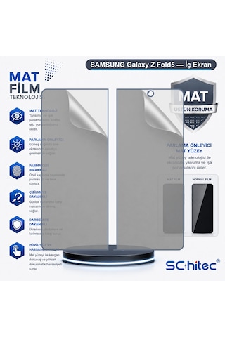 Samsung Galaxy Z Fold5 Uyumlu İç Ekran Mat Hidrojel Koruyucu