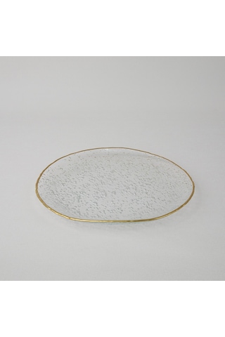 Linens Bubble Servis Tabak 27 Cm Gold Gold