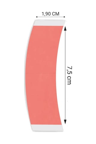 True Tape Red-E Tape Protez Saç Bandı Oval C Contour 1.90 x 7.5 CM