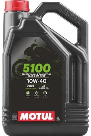 Motul 5100 10W-40 Road & Off Road 4T Motosiklet Motor Yağı 4 L Motul 5100 10W-40 Road & Off Road 4T Motosiklet Motor Yağı 4 L