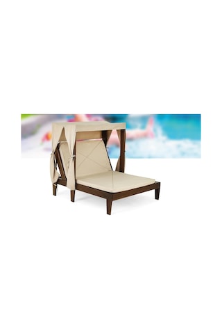 Vendy Çocuk Şezlong - Ladin Ahşap Bahçe Balkon Şezlongu