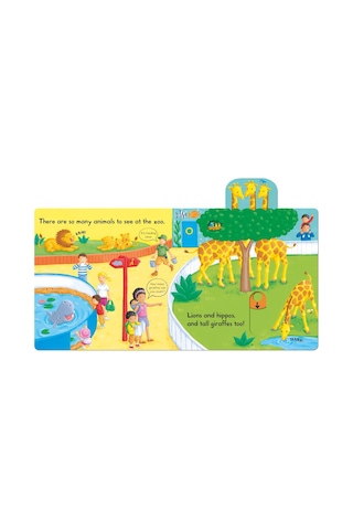 Busy Zoo: A Push, Pull, Slide Book