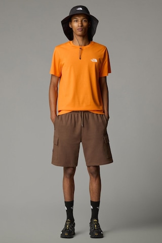 The North Face M Ss Sımple Dome Tee Orange Renkli