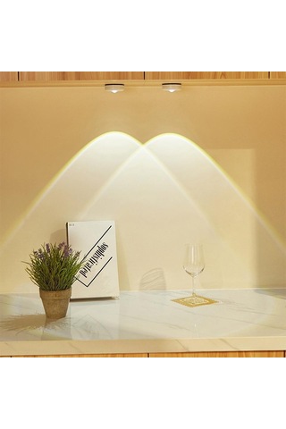 Beyaz Led Kablosuz Günbatımı Lambası Gece Işığı Projektör  Led Işıkları Çok Renkli