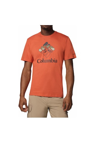 M Rapid Ridge Graphic Tee Turuncu