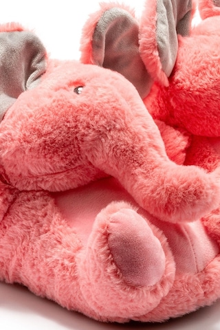 Twigy Elephant-2 Kadın Hayvanlı Panduf Pembe 36/41 AA0638 Pembe