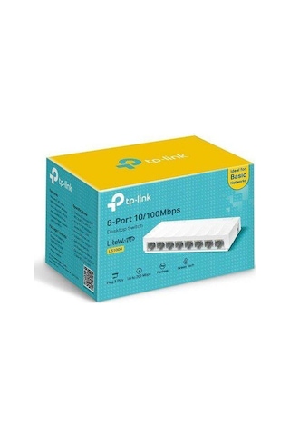 TP-Link Ls1008 8 Port 10/100 Mbps Masaüstü Switch TP-Link Ls1008 8 Port 10/100 Mbps Masaüstü Switch