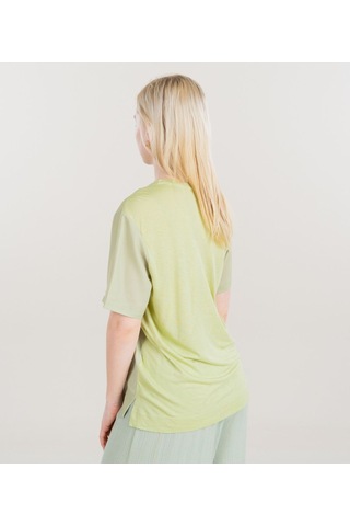 Only Onlnewflora S/s Art O-neck Top Box Jrs Kadın T-shirt 15343900 Yeşil