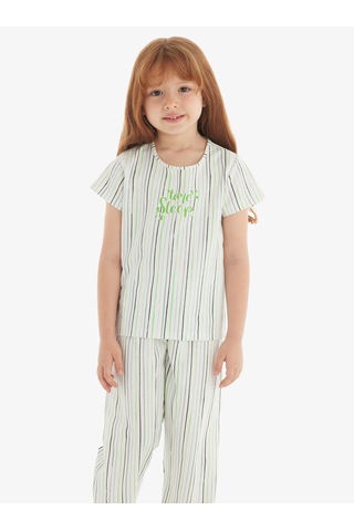 Kız Çocuk Pijama Altı 51826 - Desenli Desenli