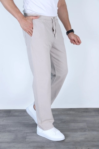 Myrab Denim Baggy Keten Pantolon Jogger Çağla Yeşili Taş