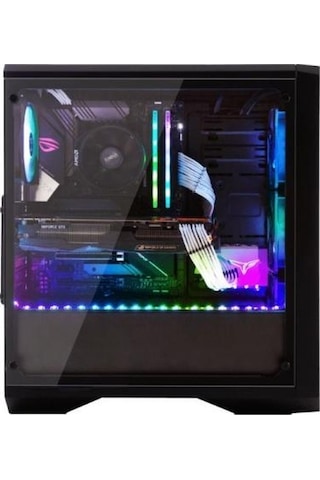 Bitfenix Enso Mesh ESM-150-KKWGK 4 ARGB Fan Mid Tower Bilgisayar Kasası