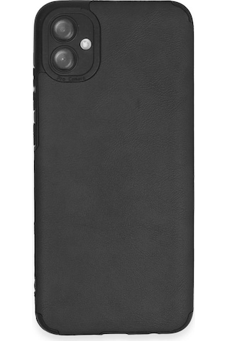 Newface Samsung Galaxy Uyumlu A04e Kılıf Loop Deri Silikon Semeglbl - 64 - Siyah