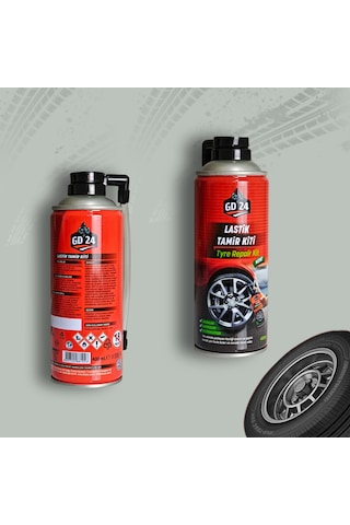 Gd 24 Lastik Tamir Kiti - Lastik Tamir Köpüğü 400 Ml 400 Ml