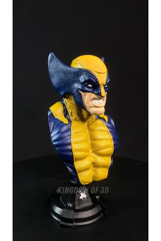 Wolverine Büst, X-men Figür, Marvel Comics, Marvel Heykel