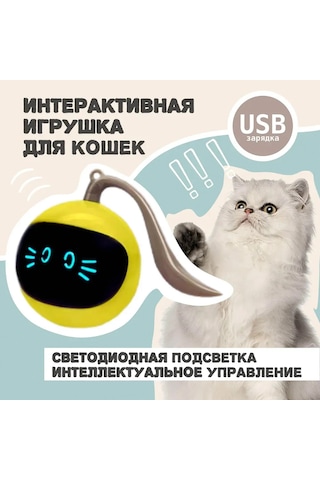 Xindoker Kedi Ve Köpekler İçin Akıllı Hareketli Top - Eğlenceli Ve Eğitici Oyuncağımız