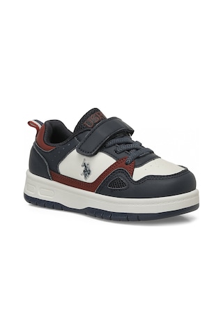 U.S. Polo Assn. U.s. Polo Assn. Eny Jr Lacivert Erkek Çocuk Sneaker 000000000102032064 Lacivert-kırmızı