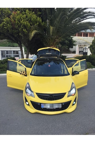 Opel Corsa D Ön Tampon Eki - Makyajlı -