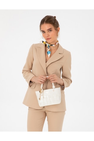 Pierre Cardin Kadın Beyaz Çanta 50321777-vr013 Beyaz