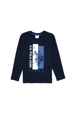 U.s. Polo Assn. Erkek Çocuk Lacivert Pijama Takım 50318566-vr033 Lacivert