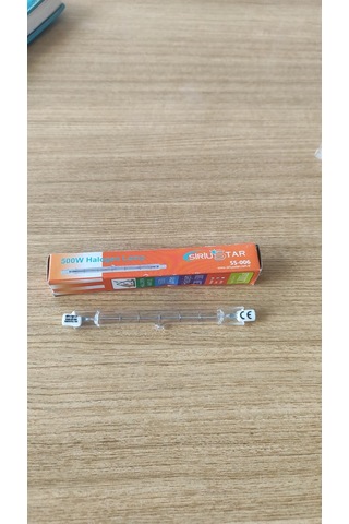 Siriustar 1000w Çubuk Halojen Ampul 230v Kalem Çift Uçlu R7sprojektör Ampulü SS--007 -