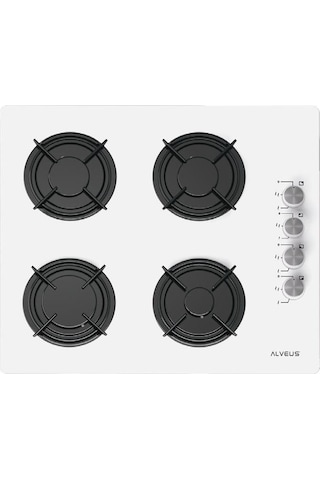 Alveus MFA 605 - GLS 640 - F17 PB Beyaz Ankastre Set