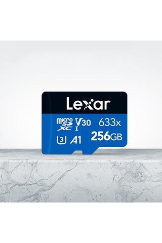 Sones Lexar 633x 256gb Yüksek Hızlı Cep Telefonu Kamera Hafızası Tf Kartı Anahtarı Genişletme Sürüş Kaydedici Özel Depolama Flaş Bellek Kartı