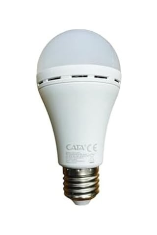 Metrashop 9w/6400k Şarjlı Led Ampul Cata Beyaz