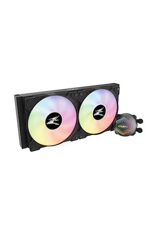 Zalman Alpha28 Siyah 83cfm 1600rpm 2 14cm Argb Fan Amd Am5/ıntel Lga1700 280mm Sıvı Soğutmalı Cpu Fan