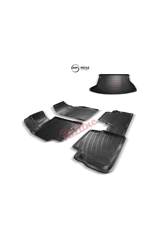 Toyota Uyumlu Auris Paspas Bagaj Havuzu 3D Rizline Set 2007-2013