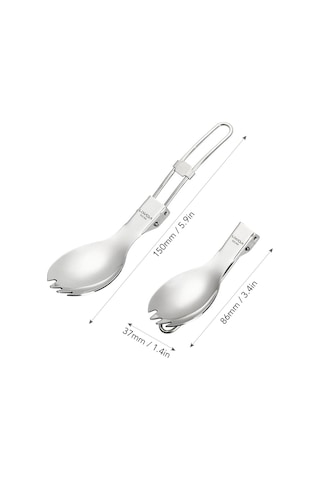 Lixada Gümüş 4 Adet Tencere Seti Alüminyum Askeri Kantin Fincan Gümüş