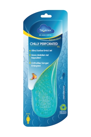 Tabanex Chilly Perforated Jel Tabanlık - Kadın