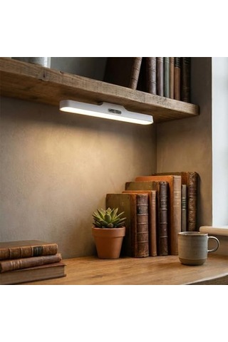 Şarjlı Mıknatıslı Dokunmatik Led Aplik, 5 Watt, Modern Tasarım 10 Parça Siyah