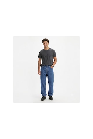 Levi's 568 Stay Loose Lightweight Linen+ Denim Jean Erkek Pantolon -0001 Kot Mavi