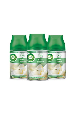 Air Wick Oda Kokusu Freshmatik, Otomatik Sprey Makine Yedek Bahar Çiçekleri 3x250 Ml