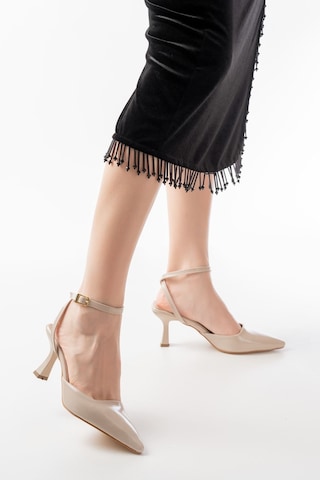 St-004 Ten Rugan Günlük 7 Cm Topuklu Bayan Ayakkabı Renksiz