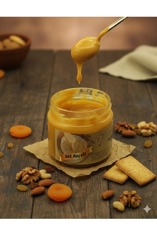 Niyazibey Çiftliği Doğal Süt Reçeli Köydeki Çiftlik Sütünden 470 G