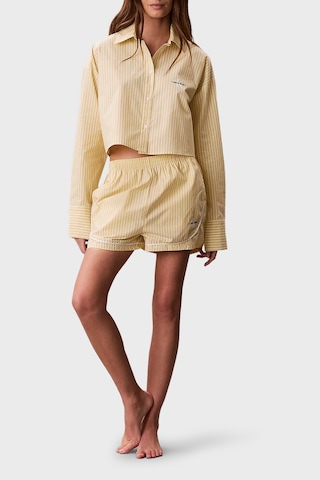 Calvin Klein Bayan Gömlek Lv00qs7605 W5w Sarı