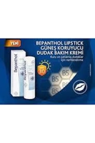 Bepanthol Güneş Koruyucu Dudak Krem 4,5 Gr