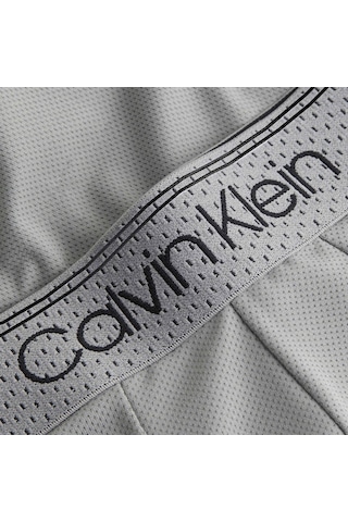 Calvin Klein Mic Stretch Cooling Erkek Gri Boxer Düz 000nb3807a Gri