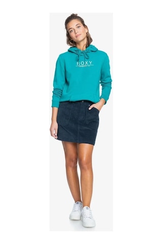 Roxy Day Breaks Hoodıe Brushed Turkuaz Kadın Sweatshırt Erjft04483 Lacivert
