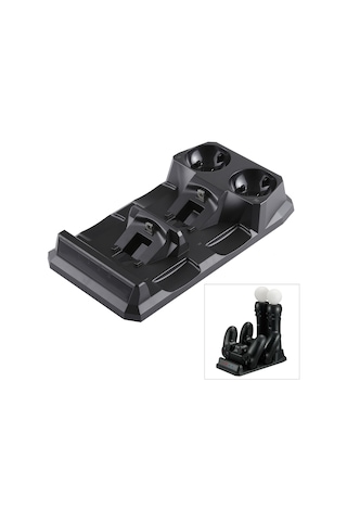 4 İn 1 Şarj Cihazı Usb Şarj Dock İstasyonu Standı, Playstation Ps4 Denetleyicisi Ve Ps Move Denetleyicisi İçin Led Göstergesi İle