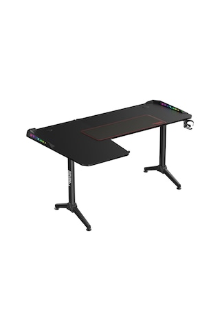 Twısted Minds Warrıor Tm-y-lb-rgb L Design Oyuncu Masası Siyah