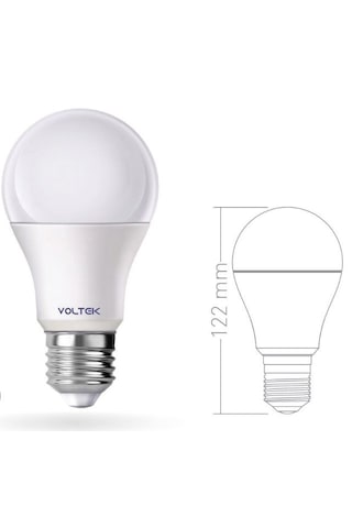 Voltek 9 Watt Led Ampul Beyaz 3 Adet