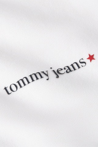 Tommy Hilfiger Tjw Kadın Regular Essential Logo 1 Bisiklet Yaka Beyaz Sweatshirt-16429