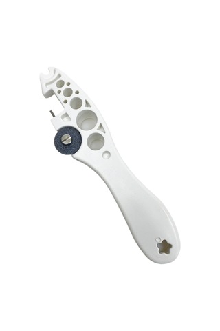 Ampul Şişe Açacağı Çok Fonksiyonlu Tıp Flakon Kesme Aleti Cihazı Beyaz